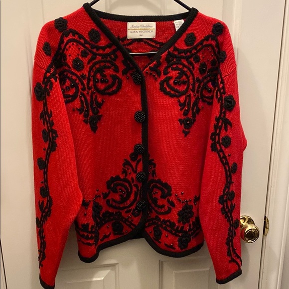 Sweaters - VINTAGE Designer Sweater Marisa Christiana/ Lisa Nichols